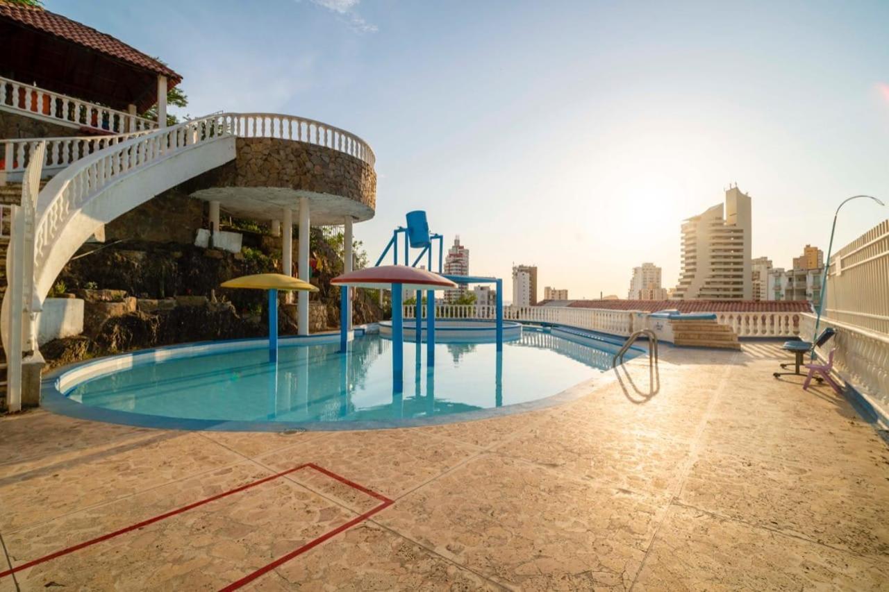 Hotel Cabanas Villa Roca, Rodadero Santa Marta  Exterior photo